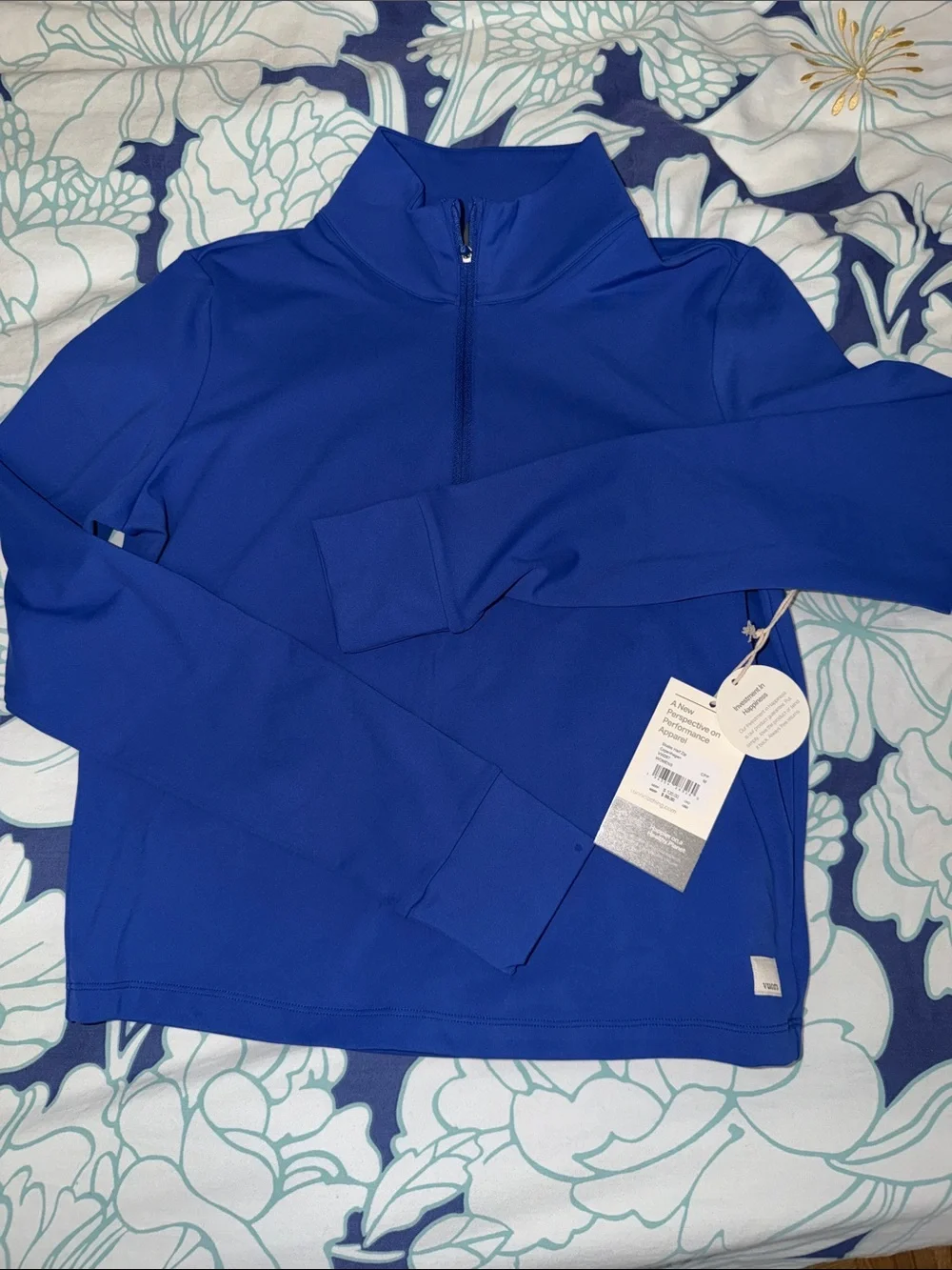 NWT Amazing Vuori Half Zip in beautiful Copenhagen - Picture 5 of 6